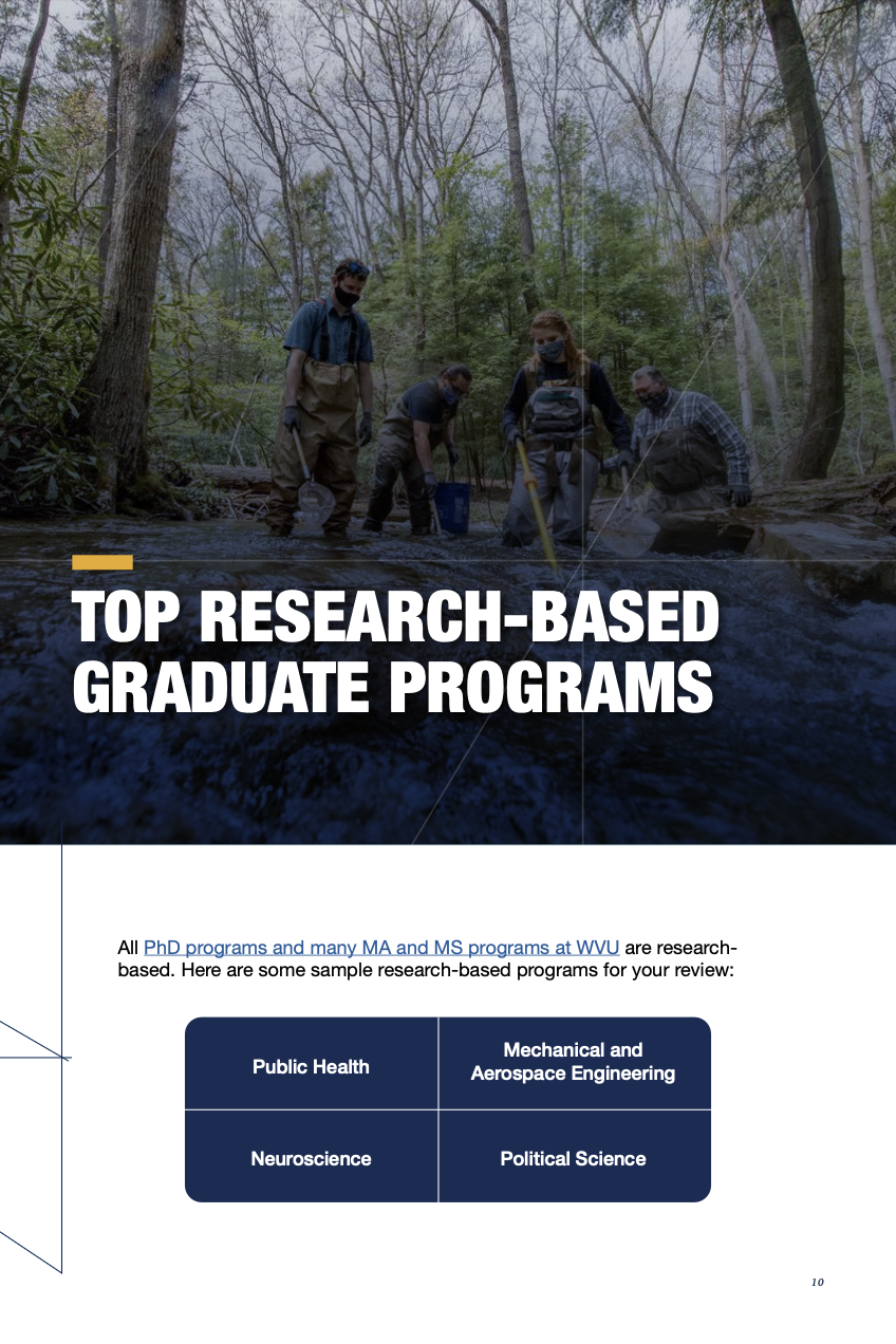 phd programs wvu